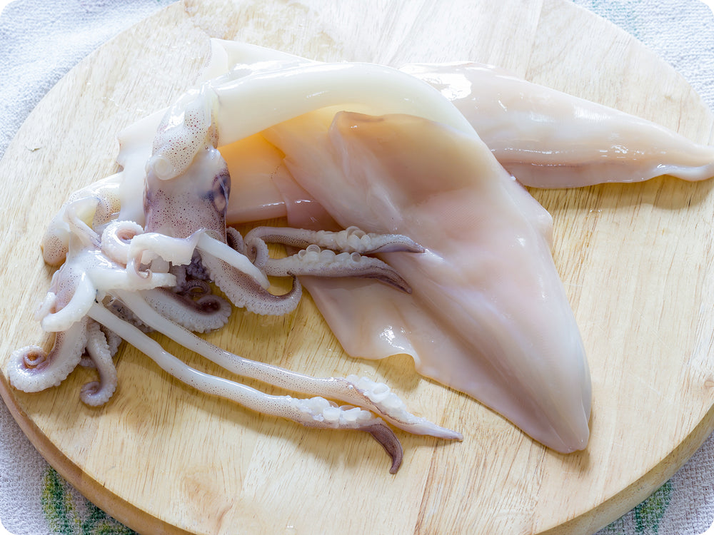 Squid Tubes and Tentacles by the pound