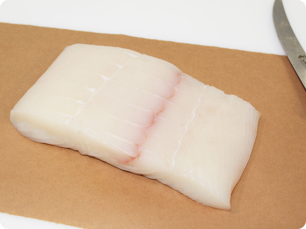 Alaskan Halibut Fillet (fresh, wild) by the pound