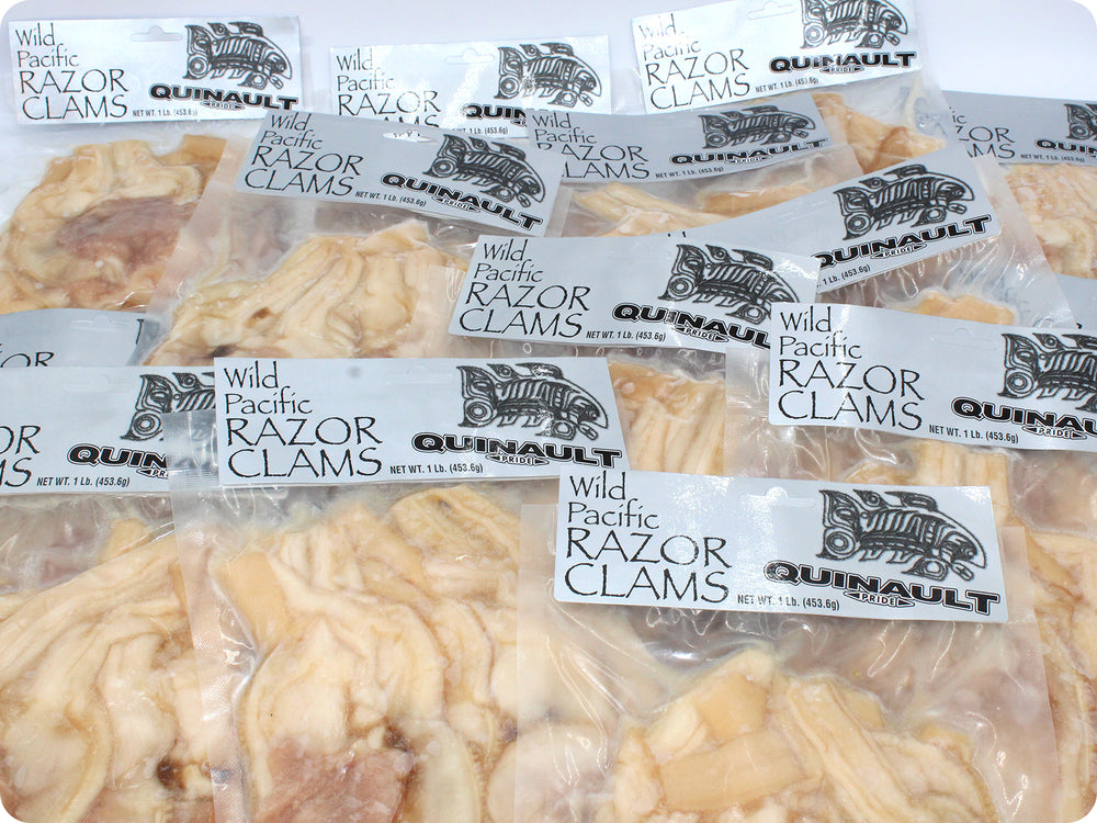 Razor Clam Meat (previously frozen) by the pound